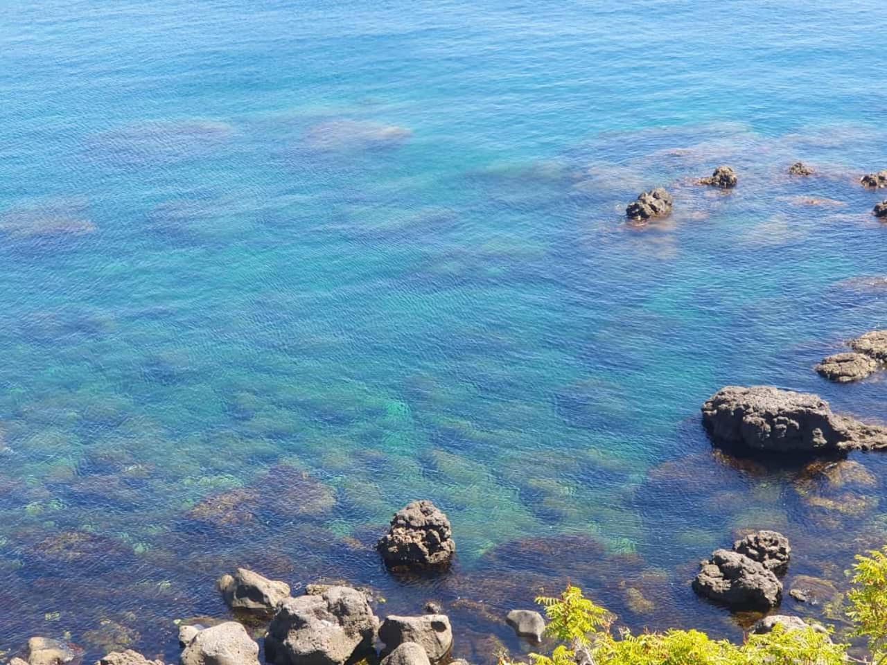 Villa La Finestra Sul Mare à Aci Castello Extérieur photo